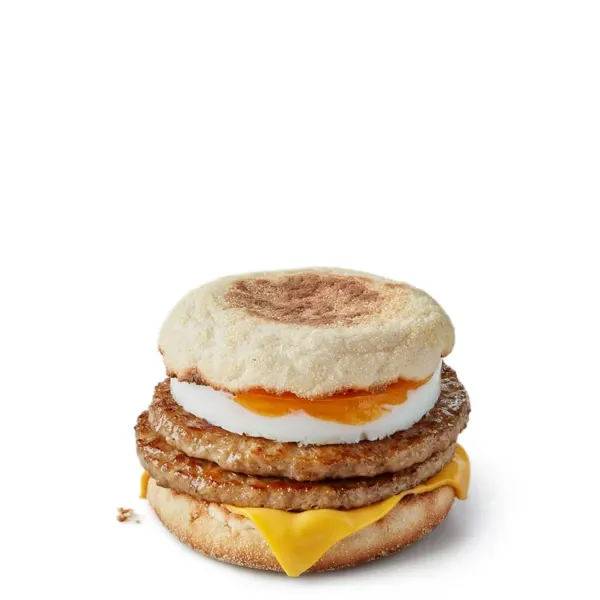 Double Sausage & Egg McMuffin®