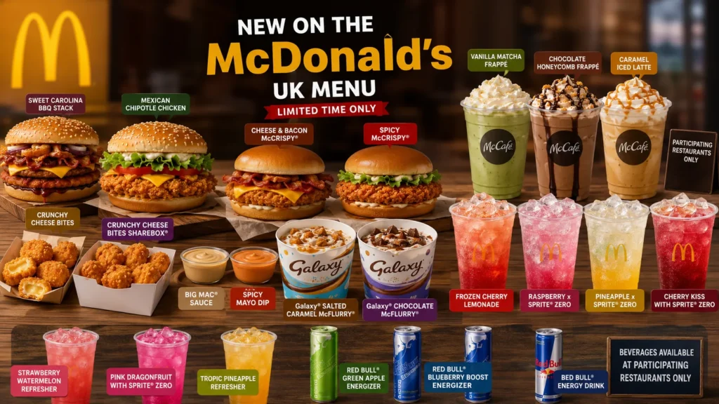 McDonald's New Menu Items 2026