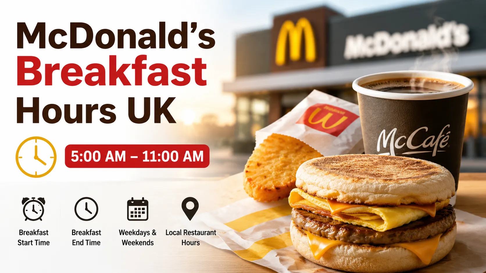 McDonald's breakfast hours